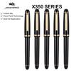 1/5 шт. JINHAO X350 Перьевая ручка Каллиграфическая Металлическая Чернильная ручка Золотое EF F Перо Деловые Офисные Школьные Принадлежности Канцелярские товары