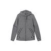 Hooded Solid Color Loose Comfortable Jacket Men Jacket Grey 939941-091