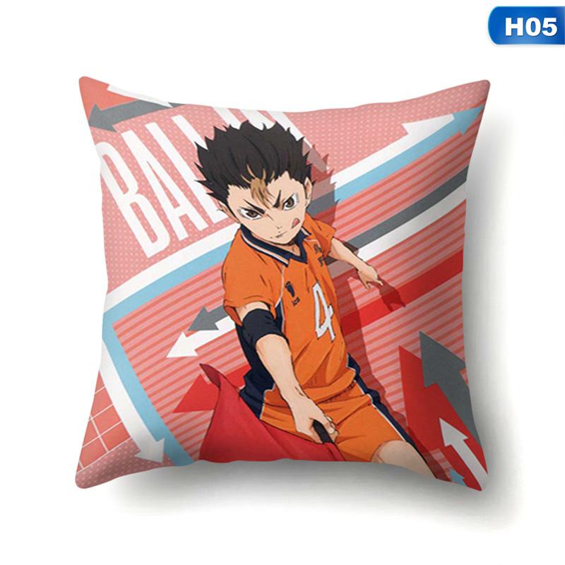 Аниме Хайкю!! Hinata Shouyou Kozume Kenma, наволочка с двусторонним принтом, волейбольная подушка для детей с героями мультфильмов, наволочка
