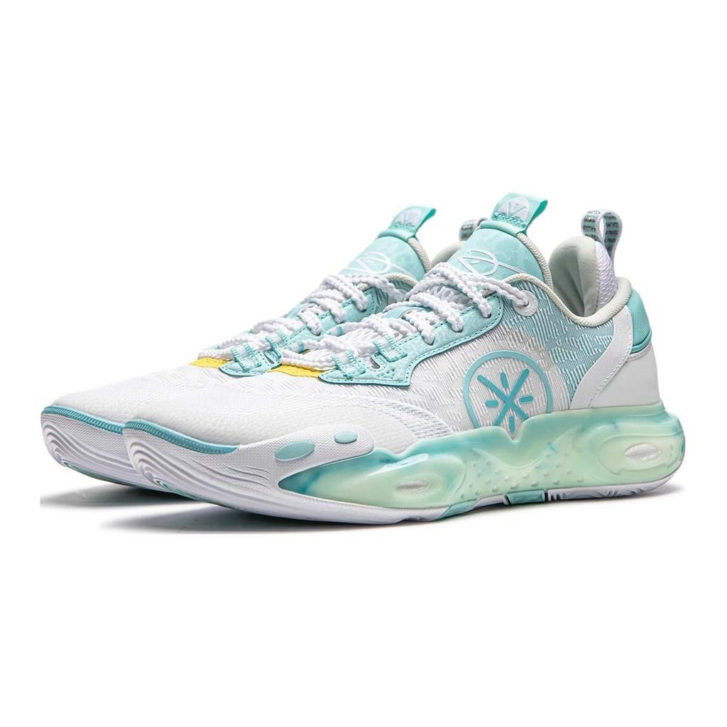 Li Ning City 12 Synthetic Leather Casual Sports Lightweight Non-Slip Wear-Resistant Rebound Low-Top Basketball Shoes Kids Basketball Shoes YKBU020-1