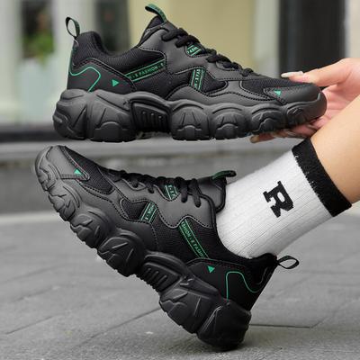 Женские кроссовки полностью черного цвета, новые модели, не устают от долгого стояния, нескользящая рабочая обувь для общепита суперлегкая