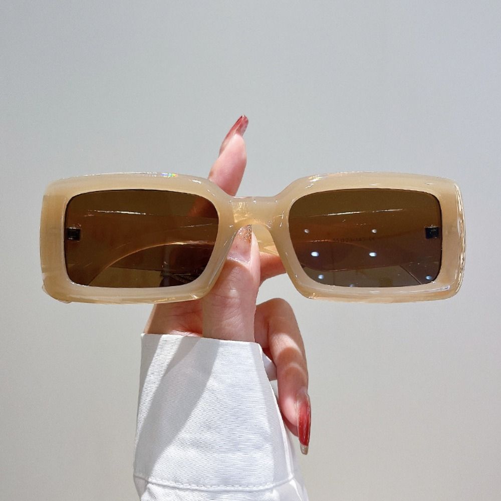 Солнцезащитные очки Candy Color Square с защитой UV400, прямоугольные солнцезащитные очки для мужчин и женщин