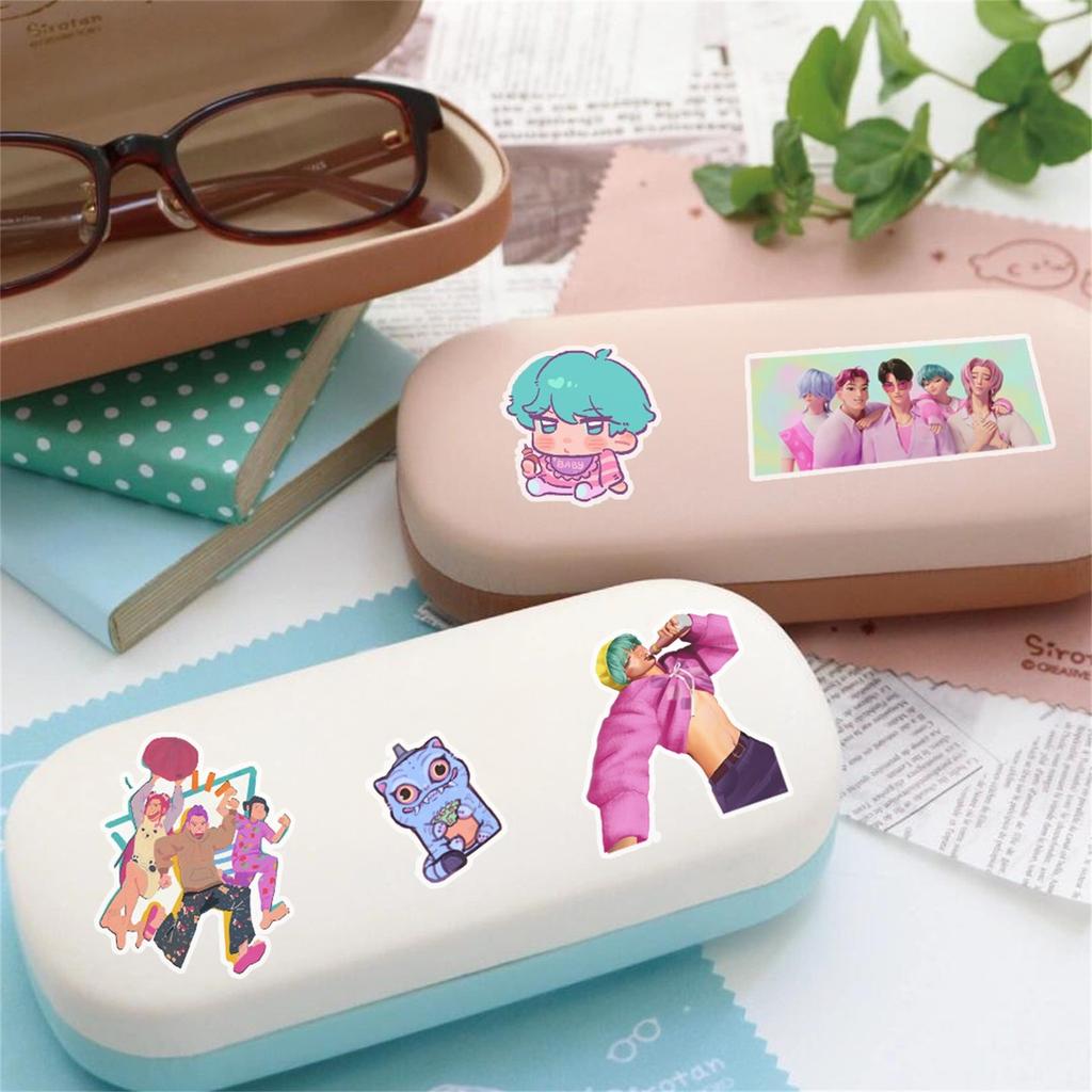 Наклейки 50 шт., Наклейка на ноутбук, Водонепроницаемые виниловые наклейки, Наклейка на автомобиль, Наклейка-декаль на мотоцикл, багаж, Нашивки, Наклейка на скейтборд, Сделай сам, Декали