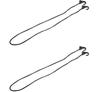 CAPTAIN STAG (CAPTAIN STAG) Cord with Hook for Carry 150cm Set of 2 Black UZ-13161