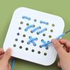 Color Cognition Skills Training Threading Toys Kids Montessorri Toys  Children Birthday Gift