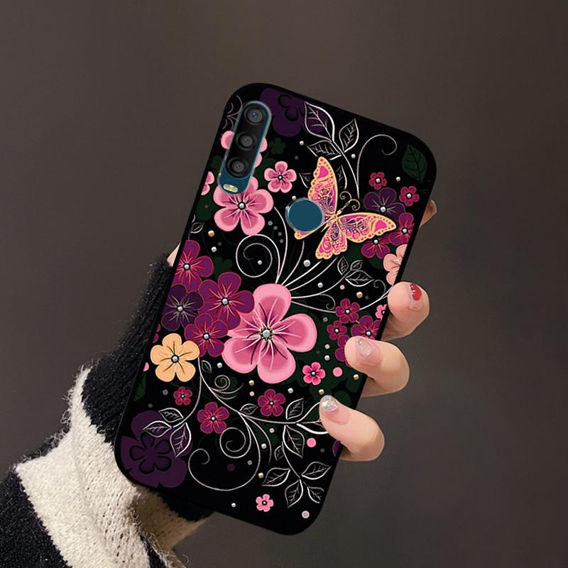 Чехол для телефона Alcatel 1SE 2020 Case 5030F 5030U Силиконовый Мягкий Расписной Милый TPU Coque Для Alcatel 1SE Light Fundas 4087U Capa