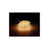 Guirlande Micro Led Extra Dense Clignotant Lumière Chaude 14m 567l Câble Argent