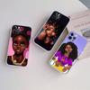 chica Poppin Black Girl Case for Motorola G10 G20 G04 E30 E40 E22 E20 E13 E15 G22 G23 G05 G75 G35 G55 E22S E7 G6 G7 G8 G9 Plus Power Play