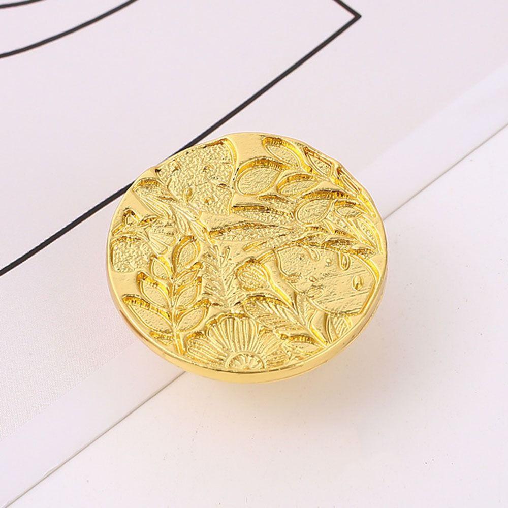 8/10/12Pcs Retro Wax Seal Stamp Head Kit Multishape Enamelled Seal Heads Gift Packing