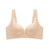 Traceless underwear, women's small breasts gather and show large, no steel ring, double breasts, anti-sagging adjustment bra cover, thin in summer