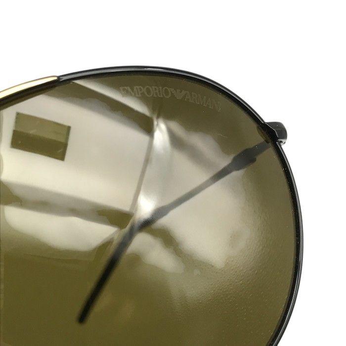 Used EMPORIO ARMANI Sunglasses Men's Metal Frame Full Rim EA2027 3082/73 Used T1