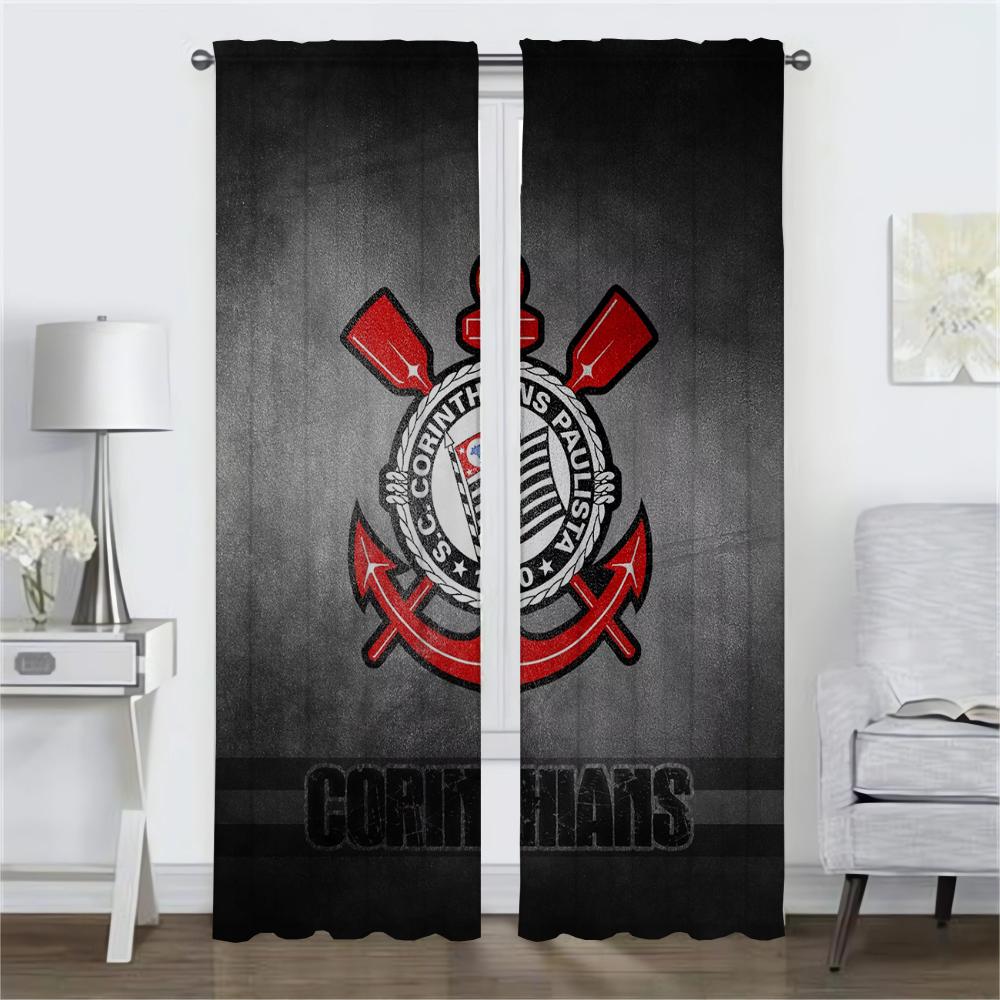 Домашние интерьерные шторы для гостиной Штора CorinthianS Кухонные шторы 2 штуки Тюль для спальни Шторы-перегородки Блэкаут