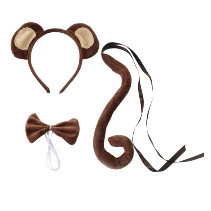 Хэллоуин Леопардовые костюмы для детей малышей Костюм животного Косплеи Аксессуаризировать