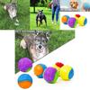 Toy Squeaky Dog Balls Rubber Durable Bouncy Chew Ball Puppy Play Tpr Outdoor