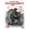 ICM Масштаб 1/24 Американский S.W.A.T. Номер члена команды. 4 Пластиковый набор 24104