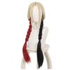 Аниме длинная коса, красный, черный твист, косплей, женский костюм для девочек на Хэллоуин, парики, костюмы для косплея, парик