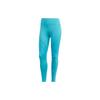 Adidas X Stella McCartney Collaboration Letter Logo Print Tight Fitness Leggings Women Leggings Gulf-Blue IA1510