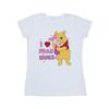 Disney Womens/Ladies Winnie The Pooh Mum Best Hugs Cotton T-Shirt