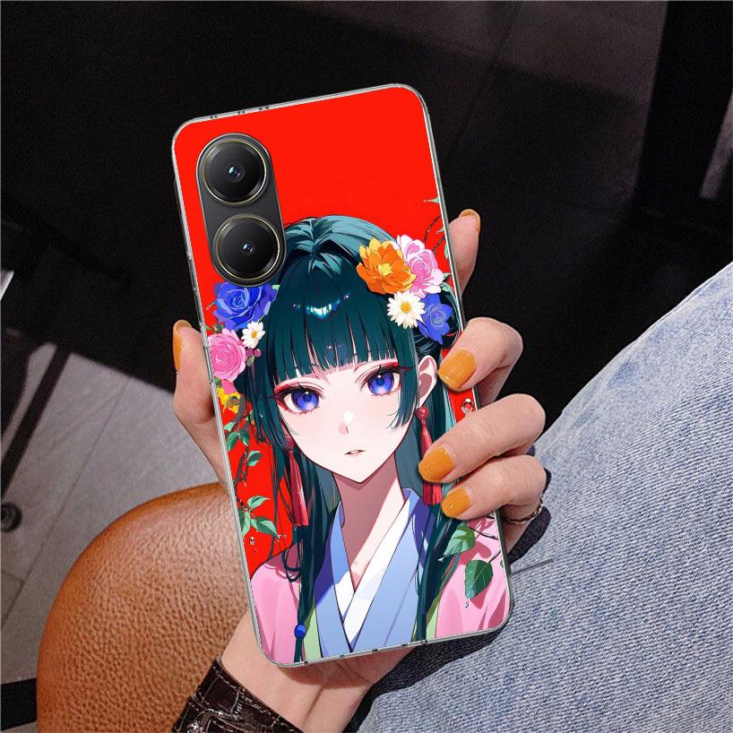 A-Apothecary D-Diaries Чехол для телефона Маомао для Xiaomi Poco X5 X6 X7 Pro X4 Gt F7 Ultra M8 M7 Redmi 15C 15 13C 13 12C 12 Уникальный Cov