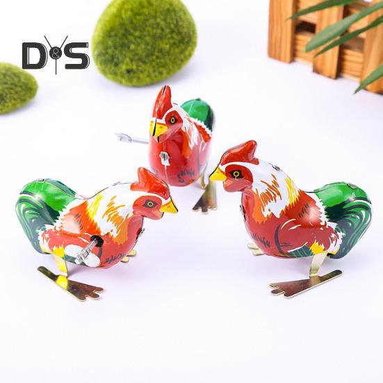 1/4 шт. заводная игрушка в виде животного ностальгическая винтажная детская взрослая заводная пружина металлическая прыгающая лягушка петух крыса кролик игрушка сувениры для вечеринки