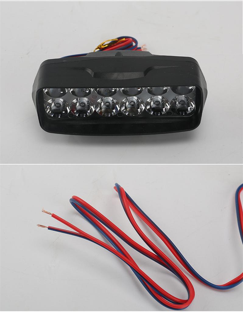 1Pair 24W Off Road Car 6000K Led Work Light Bar Headlight Waterproof With Switch