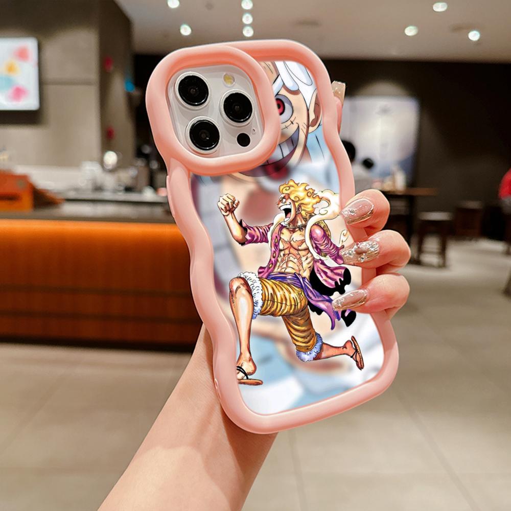 Ae92 One Piece Luffy Gear 5 Защитные чехлы для телефонов для iPhone 14 13 Pro Max 11 12 15 Plus XR Infinix Hot 40i Smart8 Tecno Big Wave Задняя крышка из ТПУ
