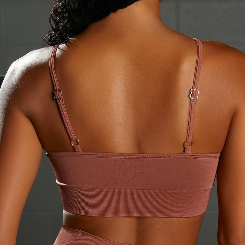 Бесшовный костюм для йоги: Женский спортивный комплект с красивой спиной и йоговскими брюками с высокой талией, подтягивающими бедра, в европейско-американском стиле