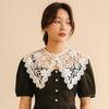 Mesh Hollow Out False Collar Sweet Blouse Shoulders Fake Collar  Summer
