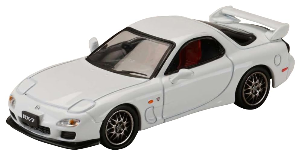 Mazda SPIRIT R TYPE A с дисплеем двигателя Чисто-белый 1/64 RX-7 (ФД3С) Модель,