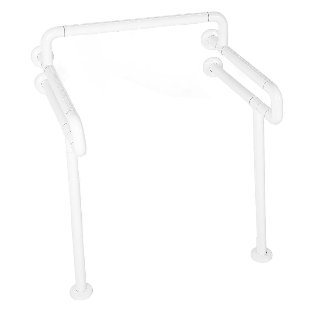 Toilet Grab Bar Double U Shape Ergonomical PC SUS Anti Slip Toilet Handrails for Elderly Disabled