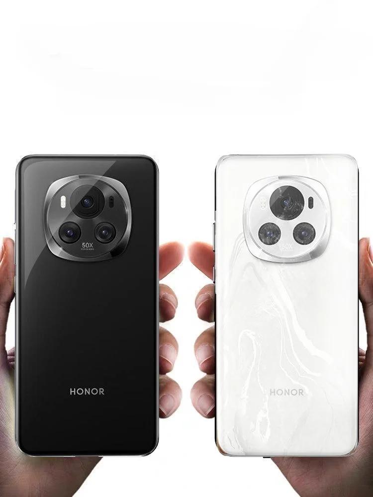 360 Магнитный Чехол для Телефона для Honor Magic 6 Pro Двустороннее Закаленное Стекло Металлическая Крышка для Honor Magic 5 Pro Бампер