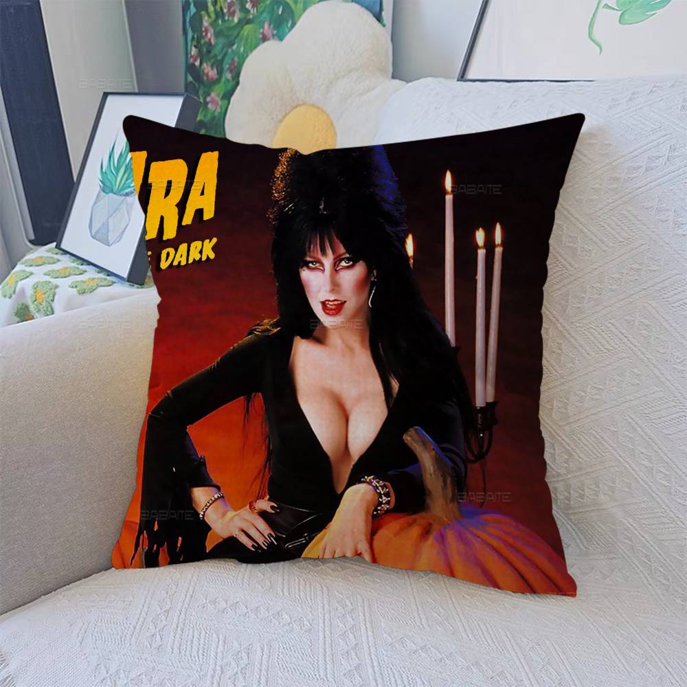 Movie EElvira MMistress Of The Darks Cushion Cover Pillowcase Upholstery Sofa Throw Pillow Home Decor Pillowcas