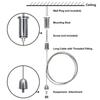 Suspension Ceiling Light Panel lights Lamp Sling Wire Accessory Kit Led Panel Hanging Steel Rope