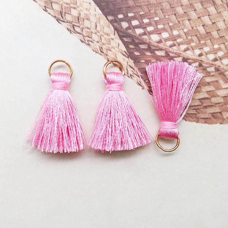 Multicolor Handmade Tassel Earrings & Keychain Bag Pendant