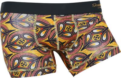 Могильный Склеп Короткие Боксеры Идеальный Подарок на День Отца Сделано в Сделано со Стильным и Идеально для Отцов и KIXX знак ЛЮБВИ Оранжевые Губы Размер Мужские Брифы,