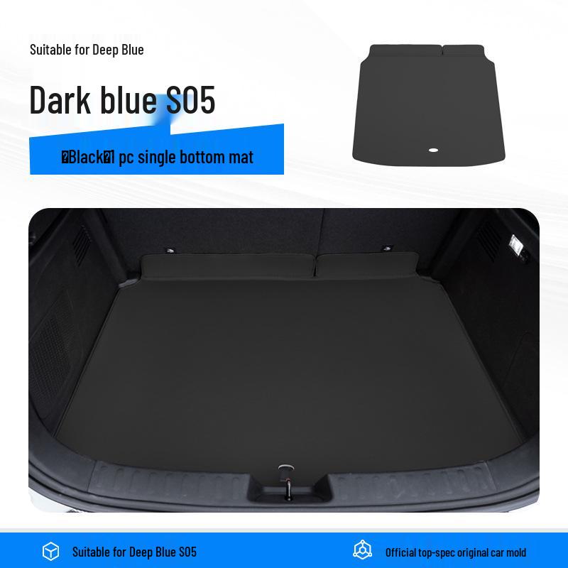 Deep Blue S05 Trunk Mat & Storage Box for Car Interior Modification