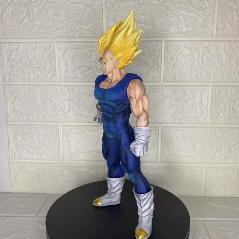 Animation Dragon Ball, Dry Matrix 2, Super Saiyan Standing Statue Model Doll Tide Play Ornament Gift