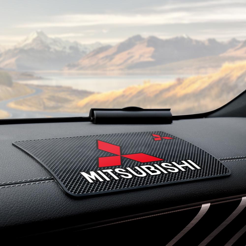 1Pcs Car Styling Waterproof Dashboard Anti Slip  Silicone Pad For Mitsubishi Lancer 10 Outlander 3 l200 Xpander Pajero 4 Montero