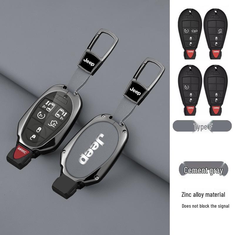Чехол для ключа для Jeep Grand Cherokee 2009-2012, Chrysler 300, Dodge Journey