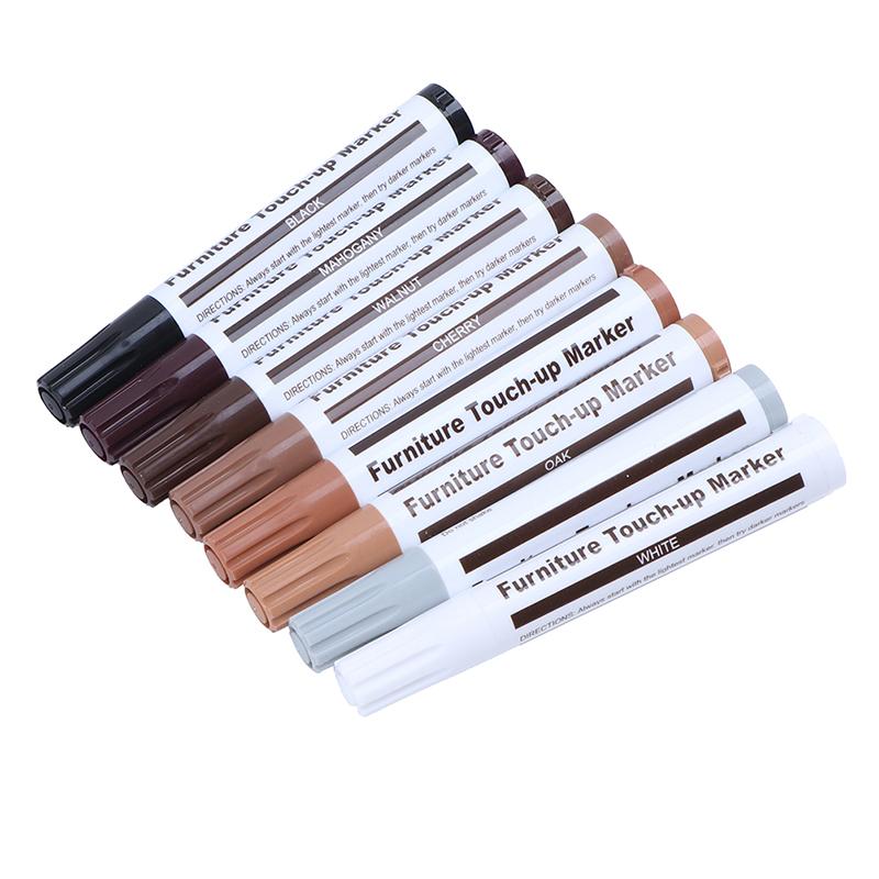 Набор для подкраски деревянной мебели Маркер Крем-ручка Заполнитель царапин на дереве Удаление Ремонт