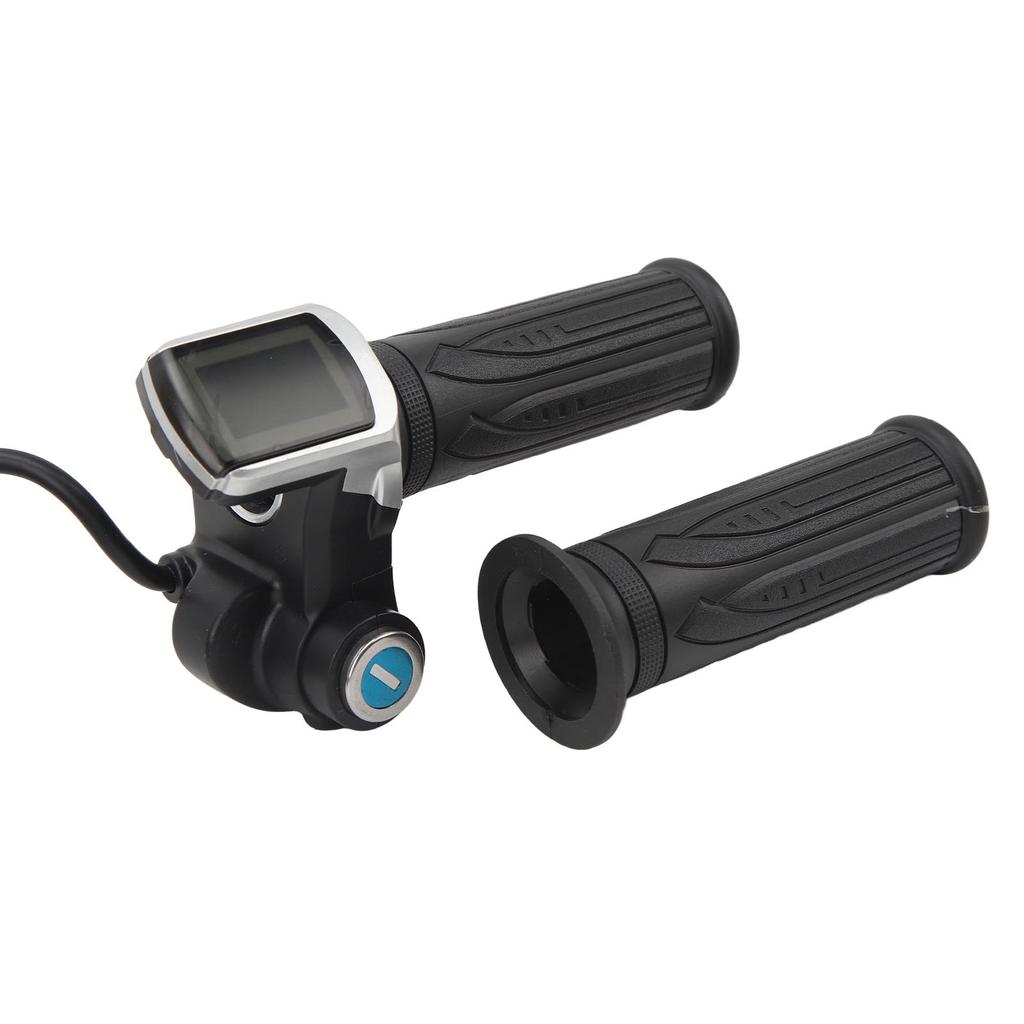 Controller Throttle Grip Set 12V500W Electric Speed Controller Display Throttle Rubber Grip with