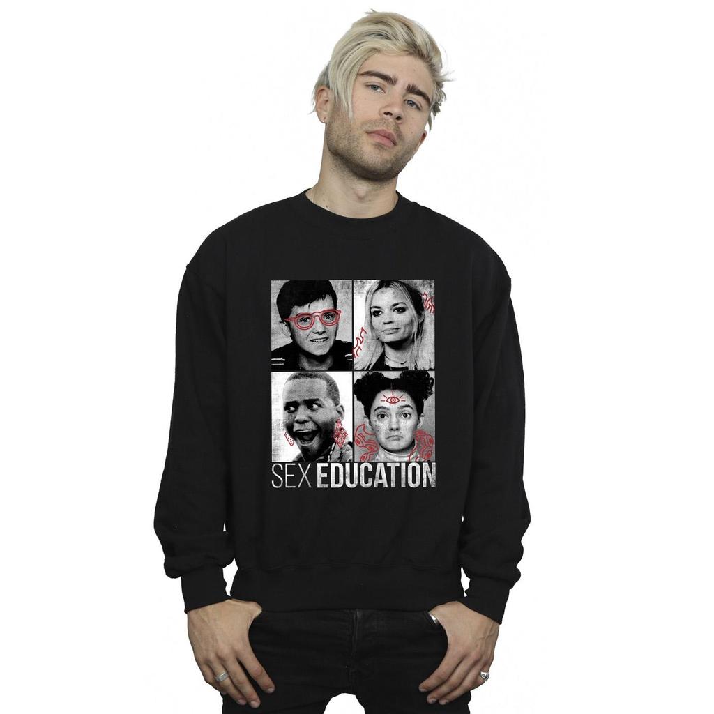 Netflix Mens Sex Education Class Photos Sweatshirt