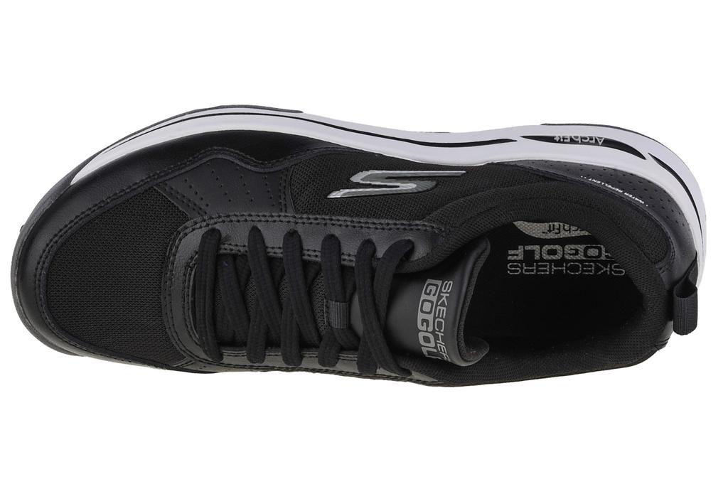 Skechers Go Golf Arch Fit, мужские черные туфли для гольфа