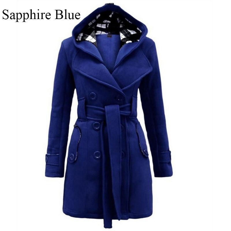 Женская теплая флисовая куртка с капюшоном и поясом