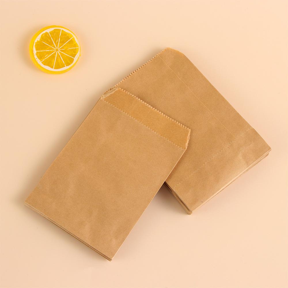 Party Wave Dot Baking Pastry Tool Candy Biscuit Bags Packing Pouch Popcorn Bag Kraft Paper Bag