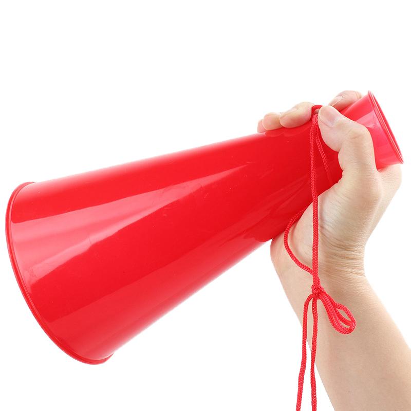 Чирлидеры труба динамик чирлидерство пластиковый рог громкоговоритель труба рог игрушка футбольный фанат труба для вечеринки по случаю дня рождения