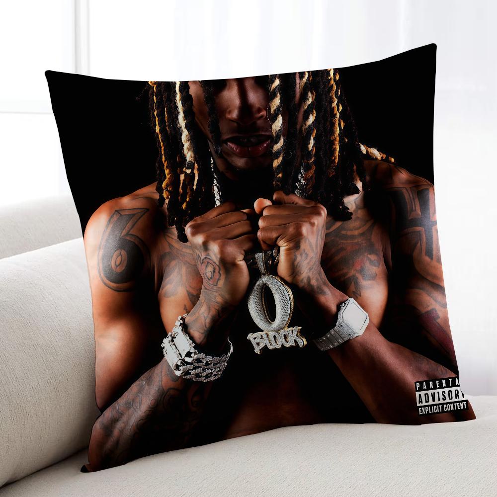 Rapper KKINGVONES cushion cover Home Bedding Sofa living Room pillowcase Simple Soft Skin Cushion Cover Party Gift