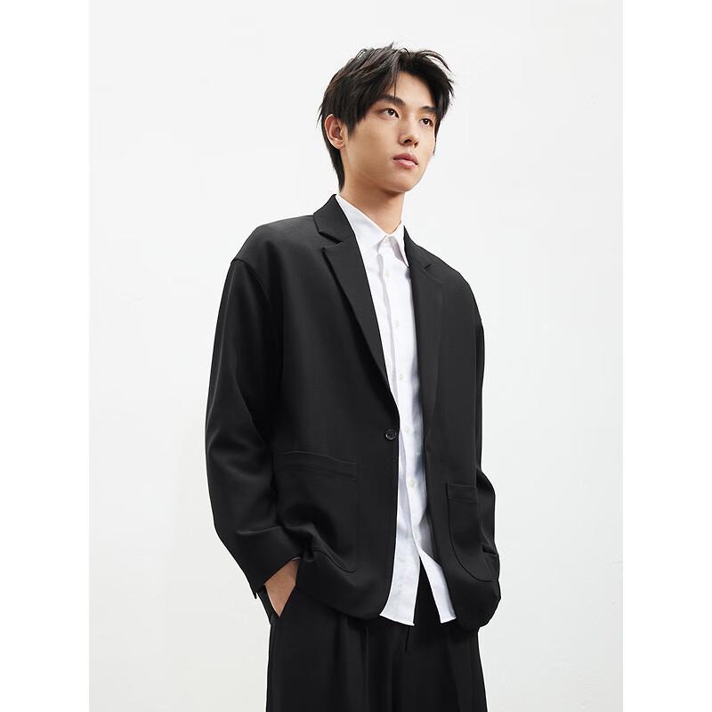 GXG Men's Casual Black Blazer
