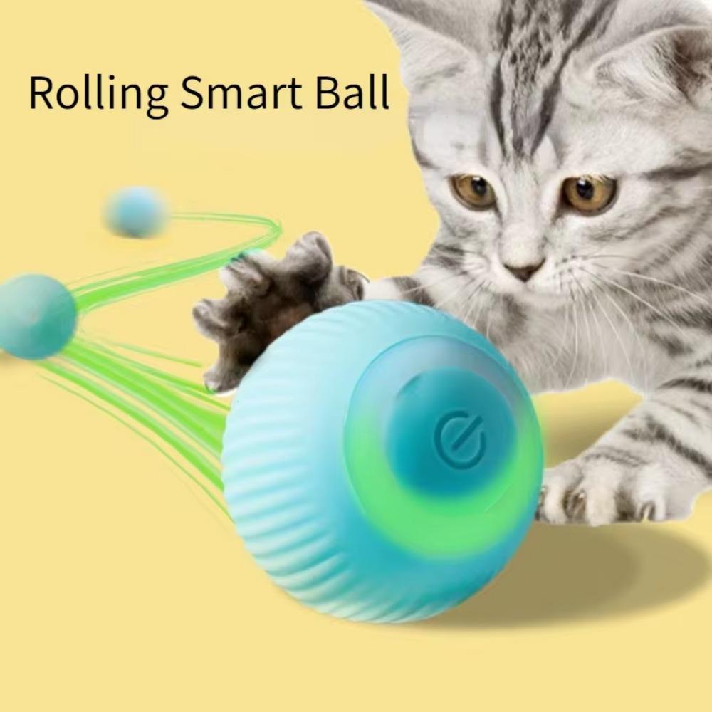 Petgravity Умные игрушки для кошек Автоматический вращающийся мячик Электрические игрушки для кошек Интерактивные Высококачественные игрушки для дрессировки кошек для игры в помещении