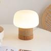 Mushroom Table Lamp, Mushroom Decor Night Light, Small Mini Lamp, Cordless Rechargeable Bedside Lamp, Cute Dimable Lamp
